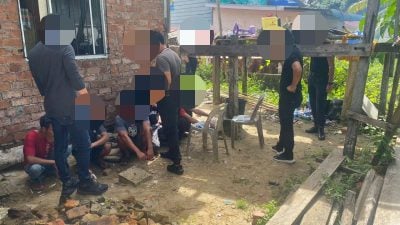 泗警肃毒一个月 . 逮98人控86人上庭