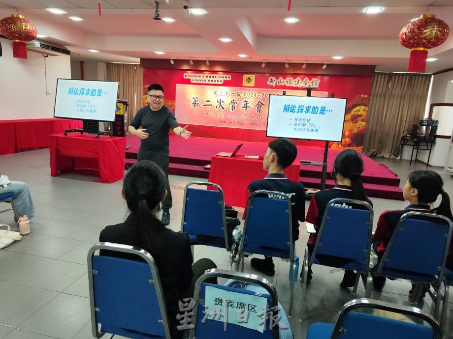 林德明：首办辩论营   盼柔重冠全中辩冠军