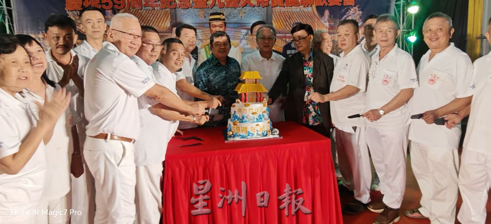 关丹斗母宫主席黄崇洸披露，明年将迎来关丹斗母宫成立60周年大庆