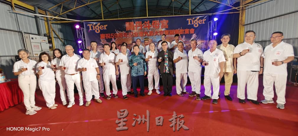 关丹斗母宫主席黄崇洸披露，明年将迎来关丹斗母宫成立60周年大庆