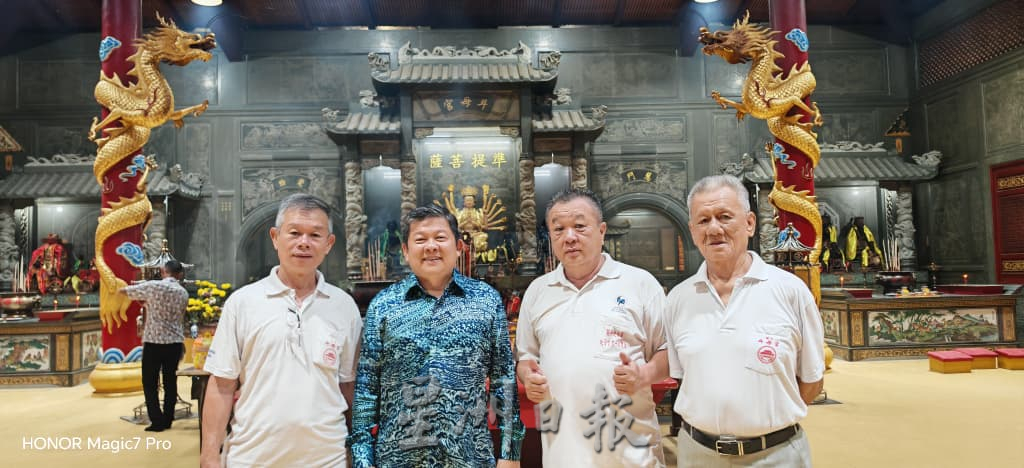 关丹斗母宫主席黄崇洸披露，明年将迎来关丹斗母宫成立60周年大庆