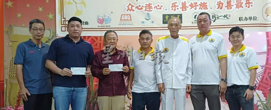 已签发(大北马)大年斗母宫拨2.1万 独中和义消队受惠