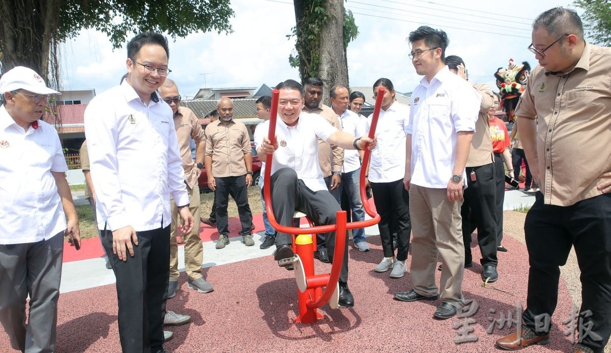 封面∕倪可敏宣布为怡注1100万拨款 900万建大和园巴刹200万怡保I Lite You