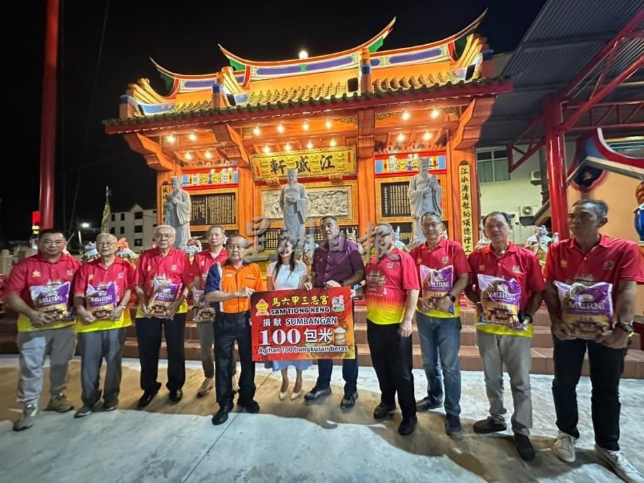 （古城第六版主文）三忠宫派2500包米予有需要群体 林朝雁促勿转售买万字