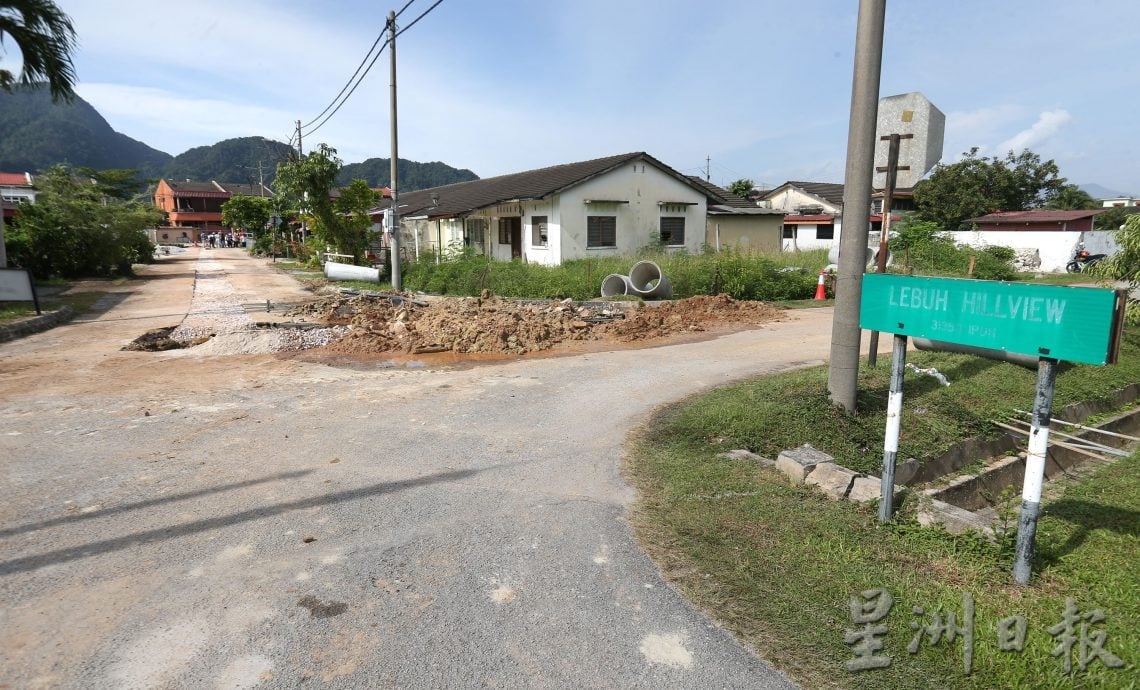 排水系统提升工程开工 解决山景园闪电水患问题