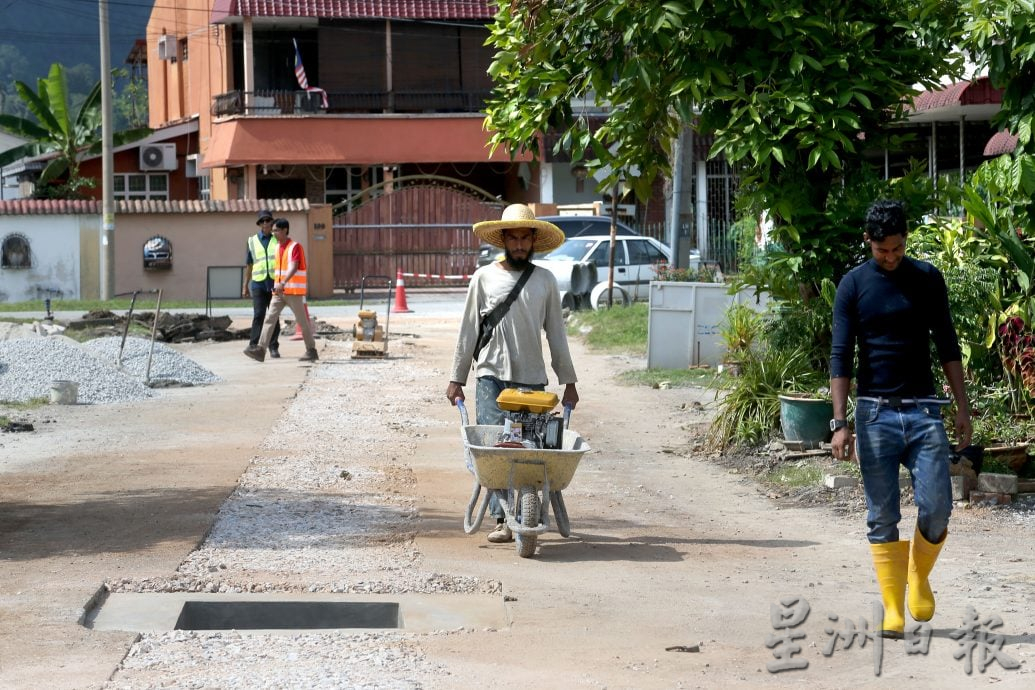 排水系统提升工程开工 解决山景园闪电水患问题