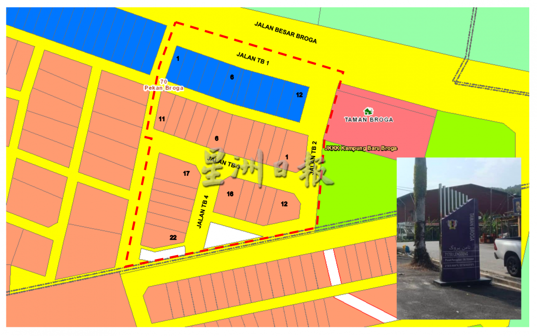 供星洲网/武来岸花园路名获重新命名 邮递员、送餐员不需再“兜圈”!