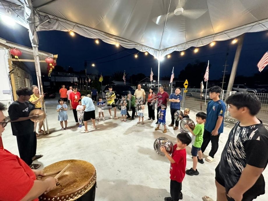 在手机时代,让孩子动起来!森州社青龙狮团重启训练,培养新生代