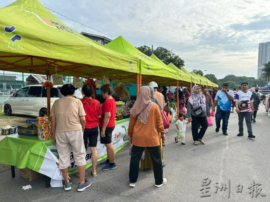 （古城第二版主文）甘榜拉板办昌明农业市集 3令吉肉鸡10分钟售罄