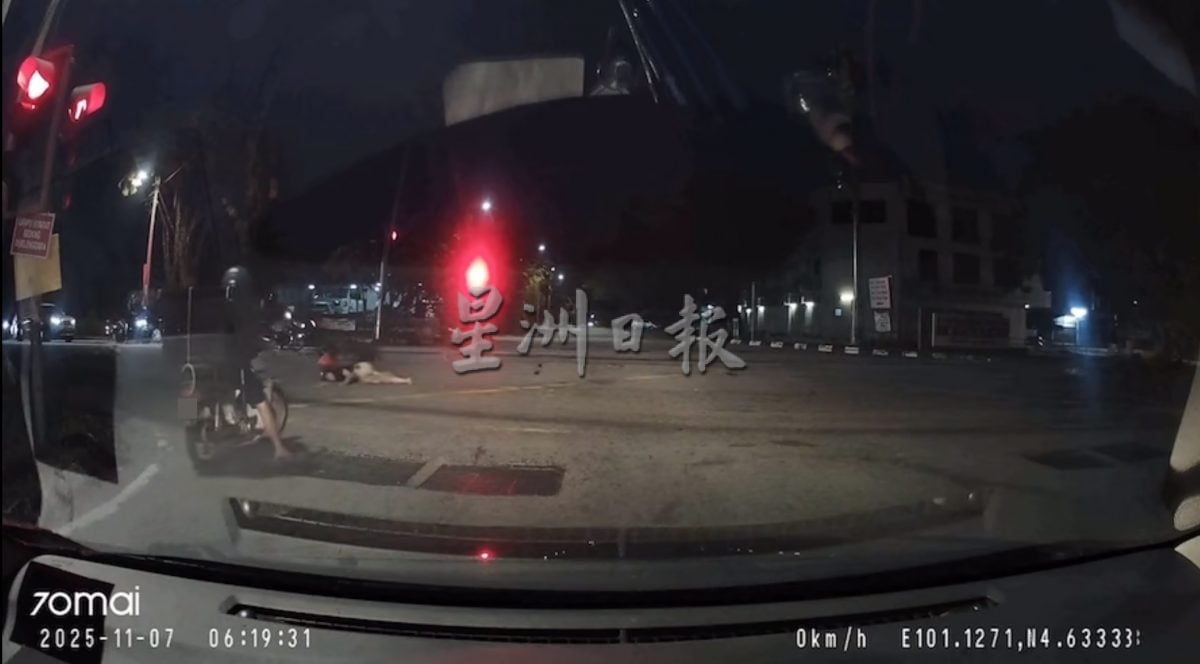 巴占大路车猛撞摩托后逃逸 事主呼吁目击者提供资料