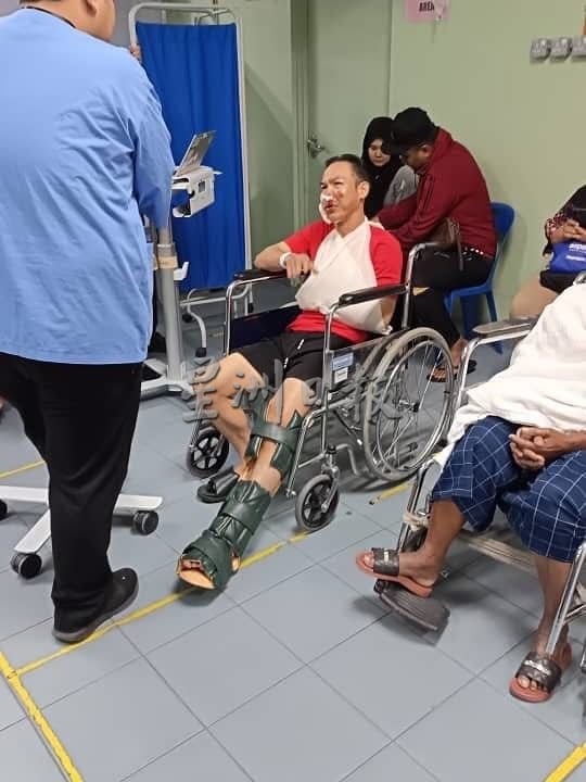 巴占大路车猛撞摩托后逃逸 事主呼吁目击者提供资料