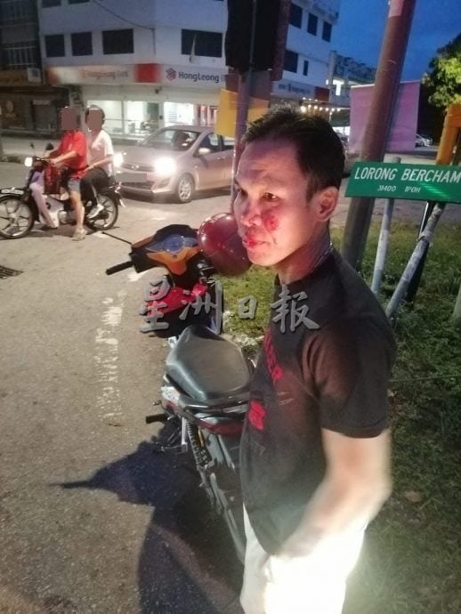 巴占大路车猛撞摩托后逃逸 事主呼吁目击者提供资料