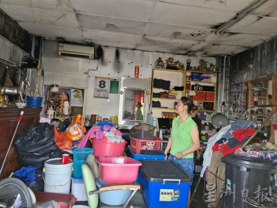 （已签发）柔：新居銮酒店底楼发生火灾   幸未造成人命伤亡  