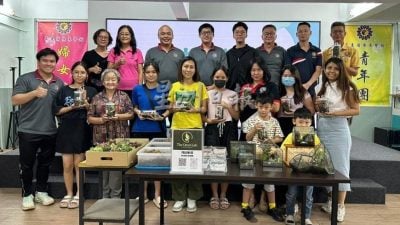 森广东青主办工作坊 亲子制微景观疗愈温馨