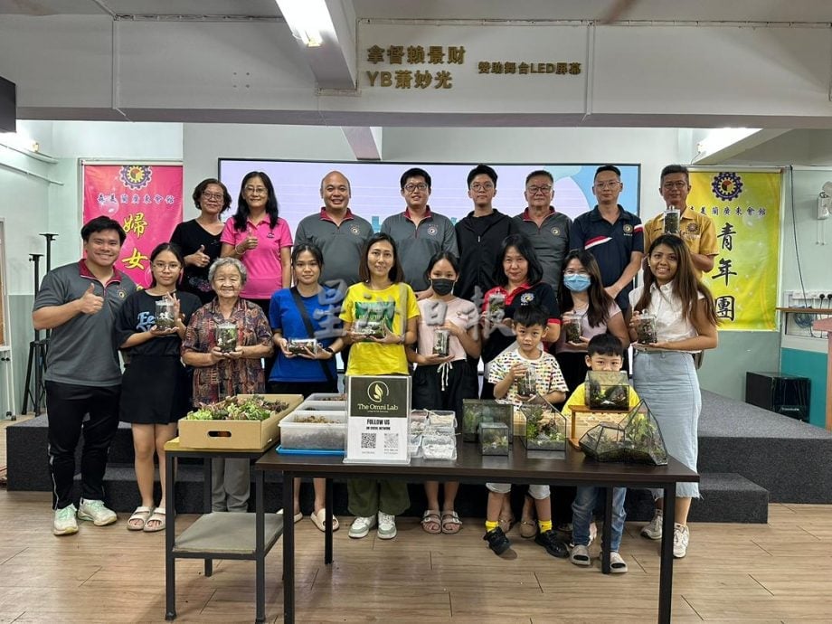 森广东青主办工作坊 亲子制微景观疗愈温馨