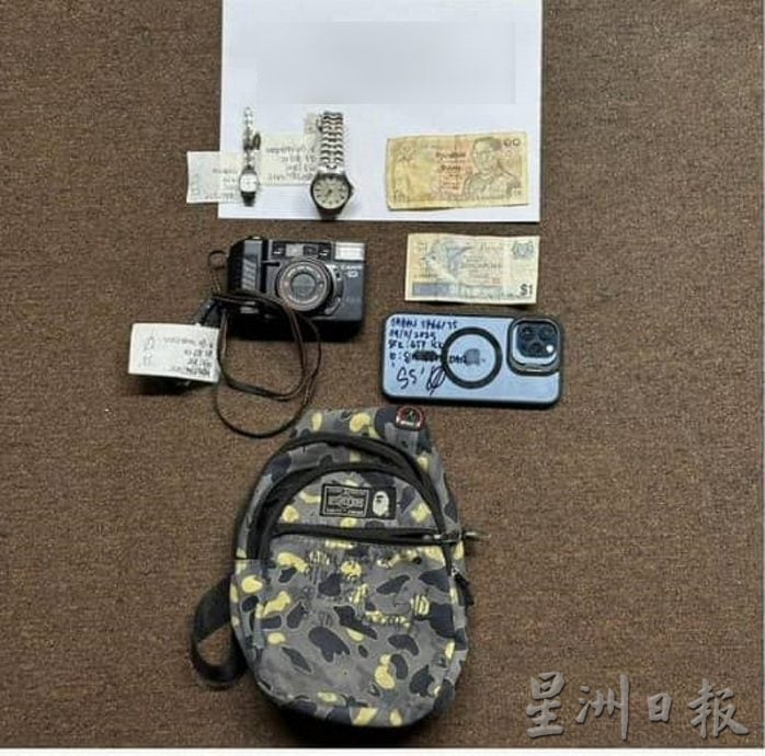 马口光天化日爆窃案　警方数小时内擒两名累犯