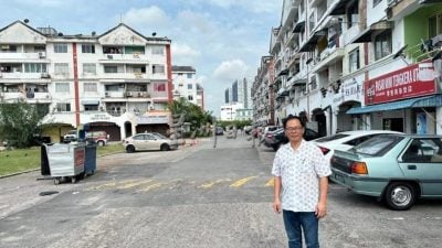 哥打拉沙马那乌达玛组屋   获拨48万重铺道路