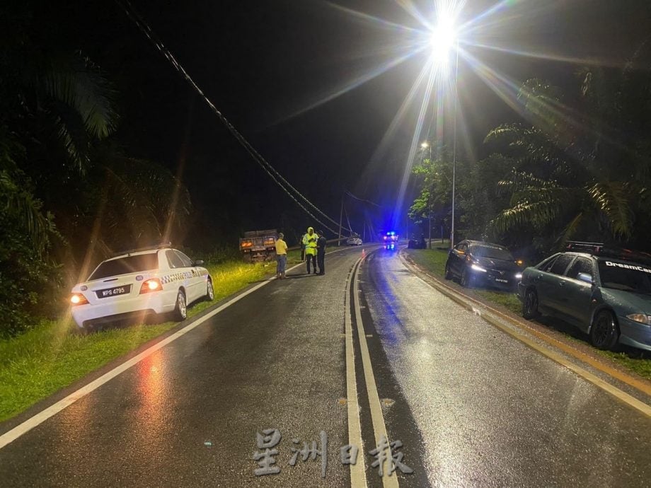 放工回家遇祸 保安员骑摩托遭罗里撞当场丧命