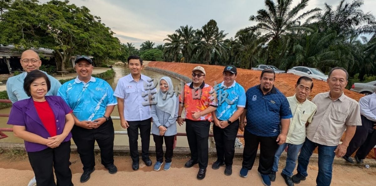 拉律峇登县治水工程 料本月杪完成可缓水患