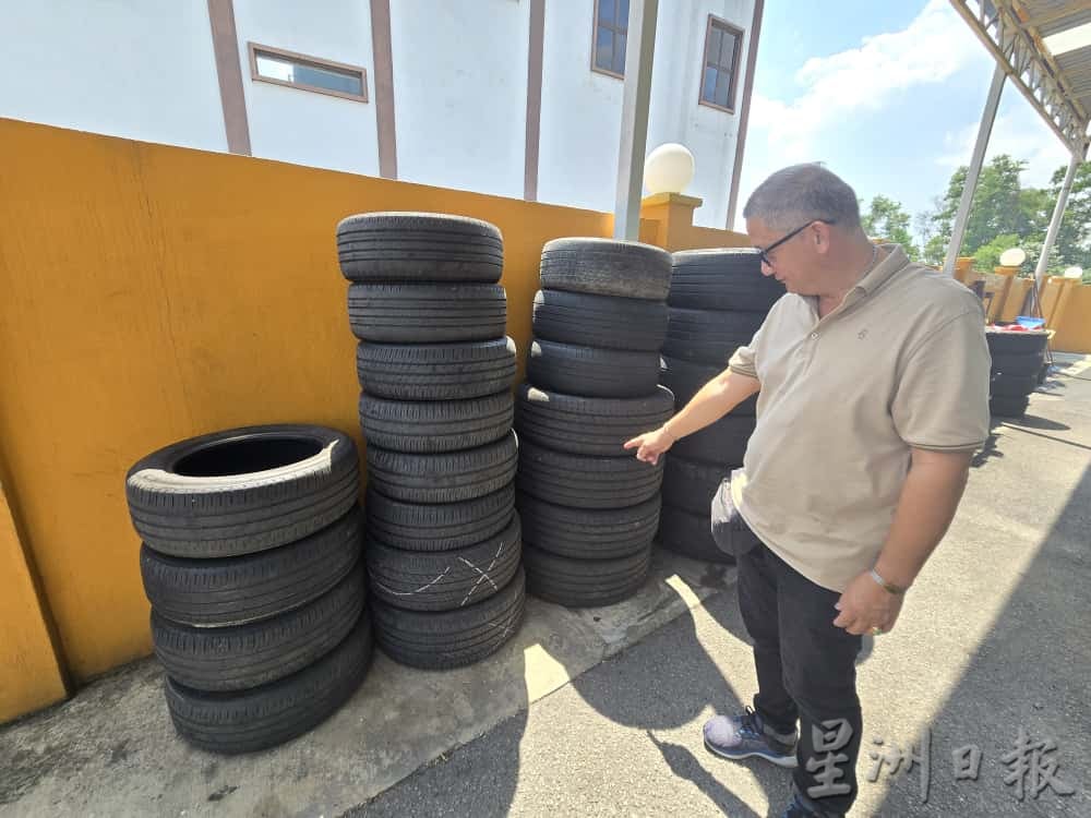 NS芙蓉/不合规轮胎流入市场引发担忧,民众上门更换新轮胎换心安
