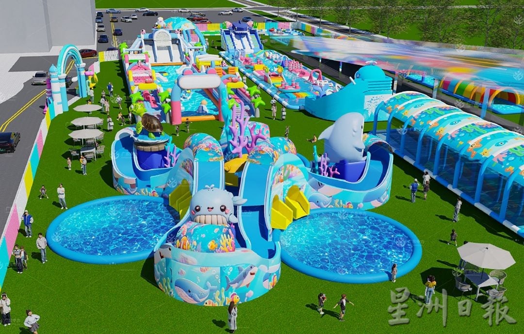 Sentra广场水上乐园吸睛 怡29日迎“冰雪世界”