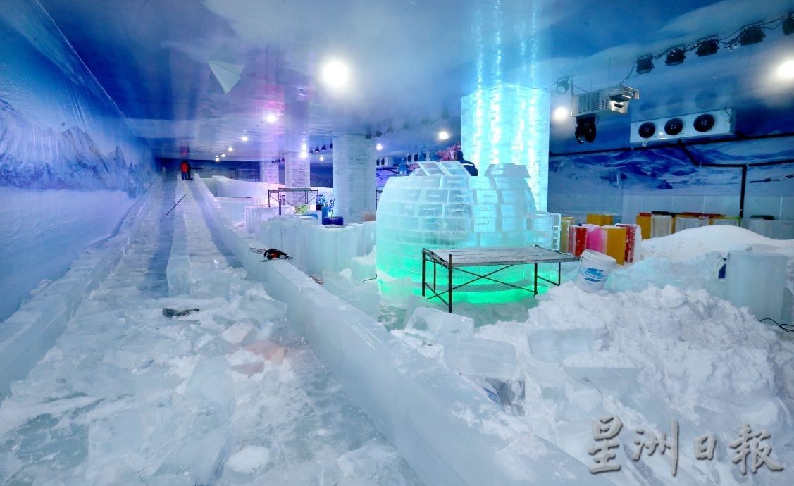 Sentra广场水上乐园吸睛 怡29日迎“冰雪世界”