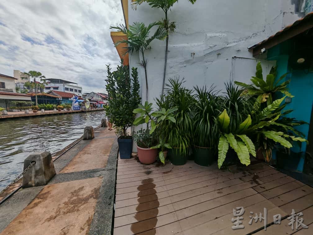 (古城版)花盆被当做垃圾桶,影响市容及植物生长