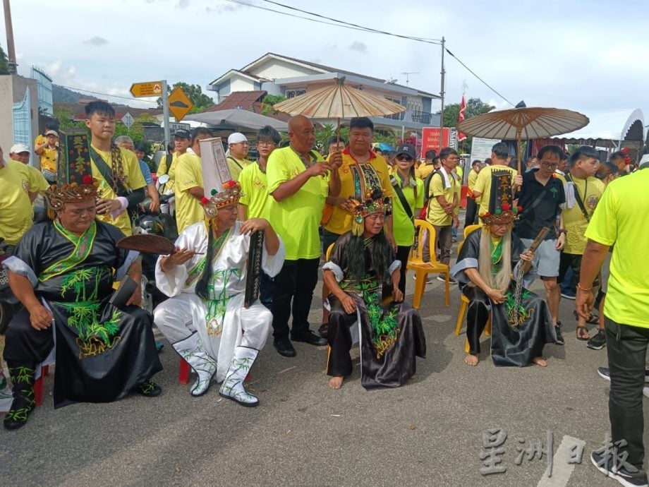 淡边五显坛巡境盛典 数千善信浩浩荡荡走13公里