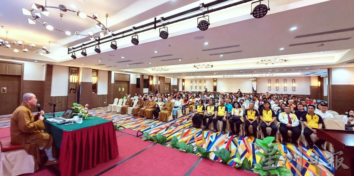 佛光山芙蓉首场弘法 慧开法师解读《药师经》吸引信众踊跃聆听