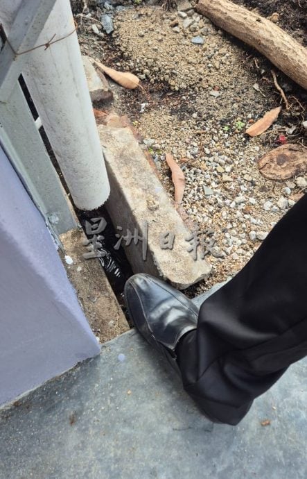 (古城第四版主文)葛南格第三期花园沟渠无法有效排水