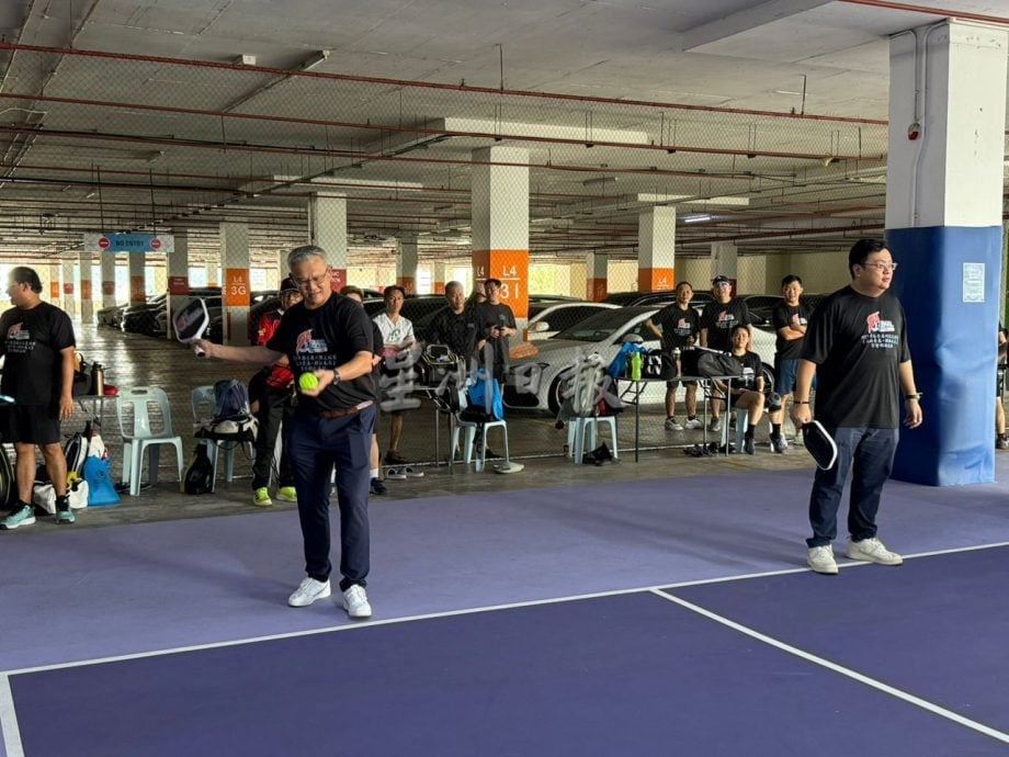 供星洲网:“马青森州匹克球赛热力开打 “拿督赖振光杯”吸引28队参与