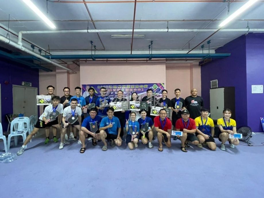 供星洲网:“马青森州匹克球赛热力开打 “拿督赖振光杯”吸引28队参与