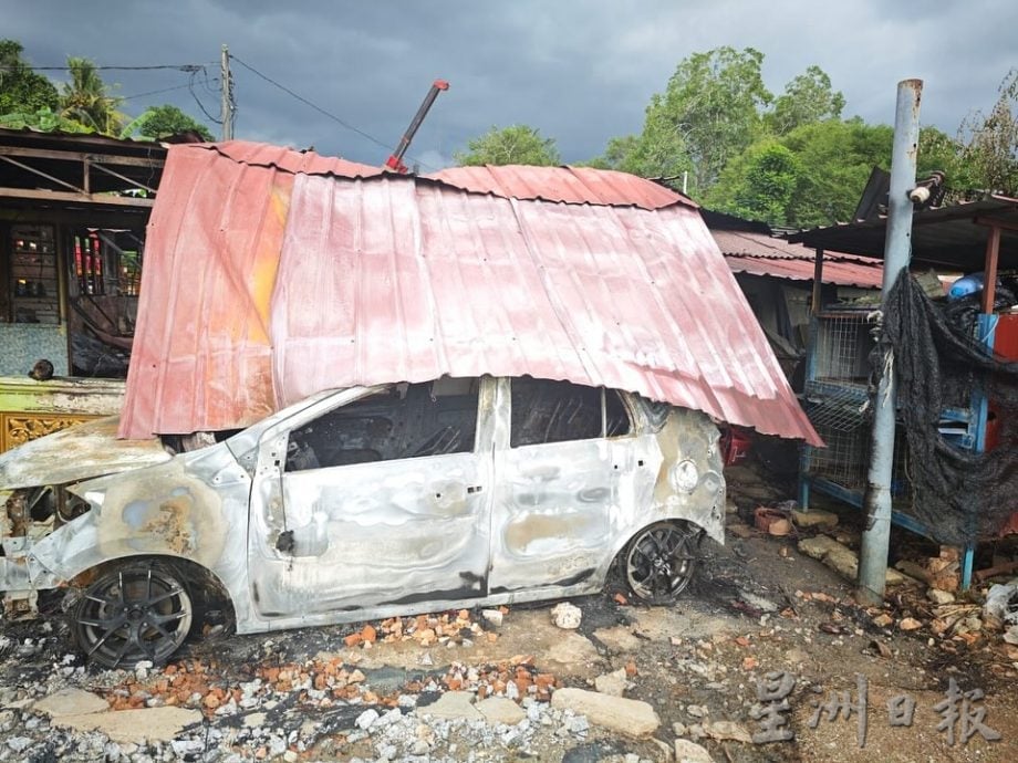 （古城版）甘榜巴当一间住宅发生火灾