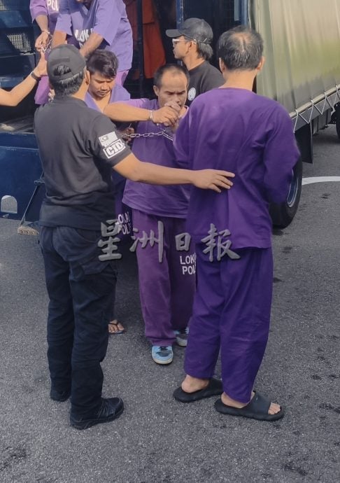 供星洲网:7名男女涉及仁保8宗电话缆线窃案被控上庭,罪成遭重罚