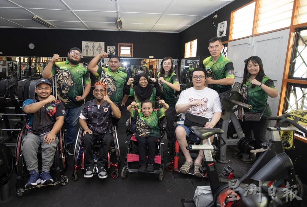 （11月20日）星角摄／图说大马：柔佛州残障人士选拔赛