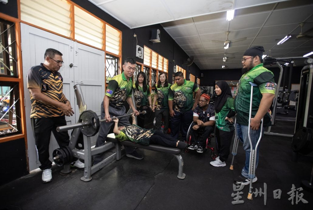 （11月20日）星角摄／图说大马：柔佛州残障人士选拔赛