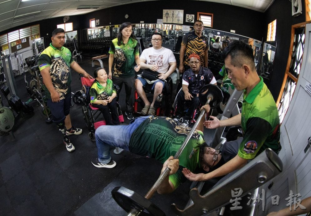 （11月20日）星角摄／图说大马：柔佛州残障人士选拔赛