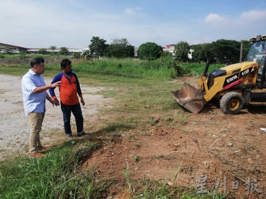 (古城第五版主文)格西当州选区展开清沟工作预防年尾水灾