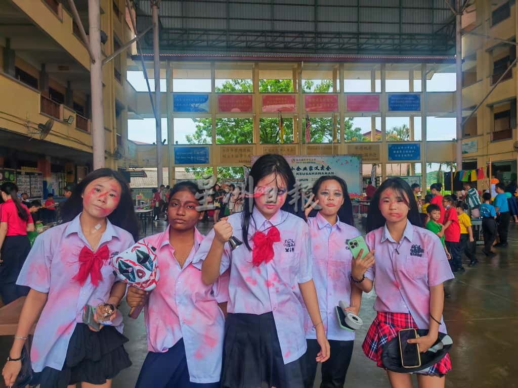 汝来国民华小义卖会人气旺 “食全食美”夺最佳档口