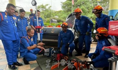 副总监：逾万队员随时调动   民防卫队全面戒备水灾