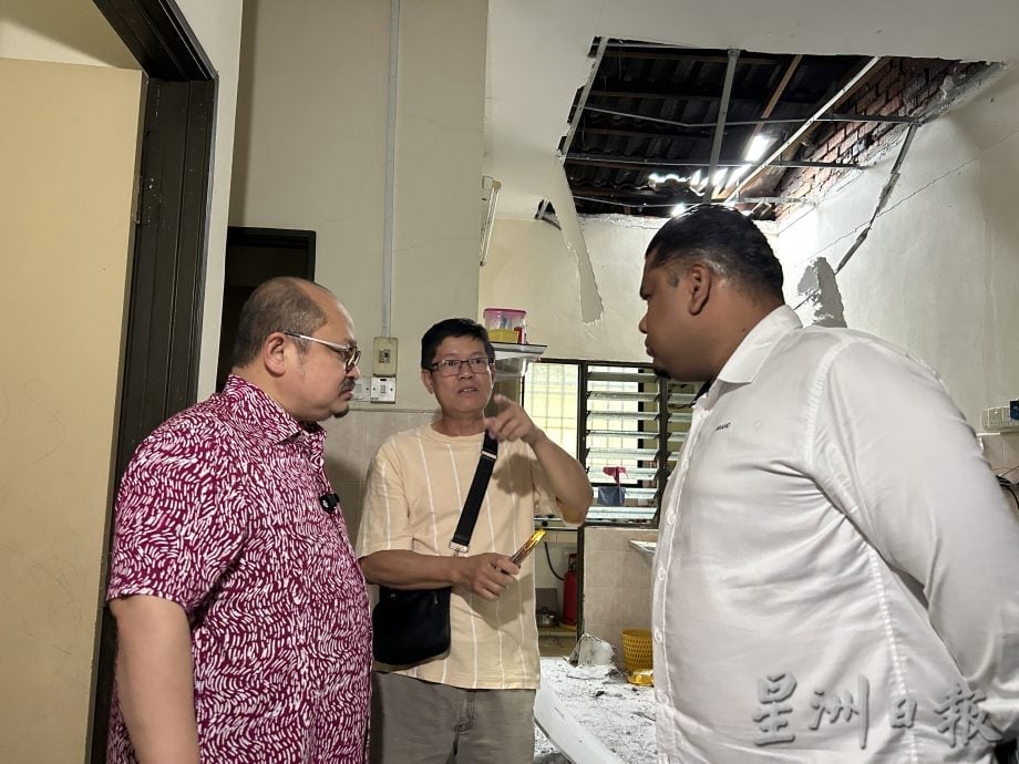 独家｜打扪团结利亚花园火灾  首相政秘探访5户灾黎