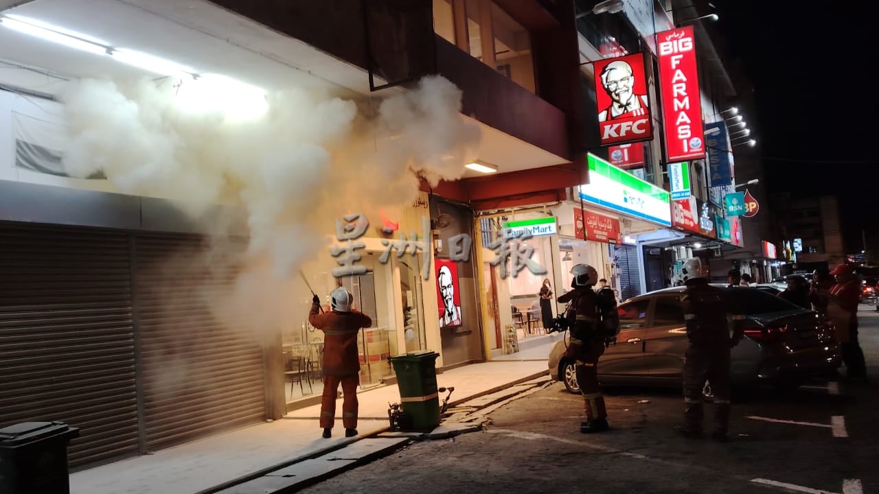 东：（已发布）疑电线短路引发火花 幸及时发现扑灭