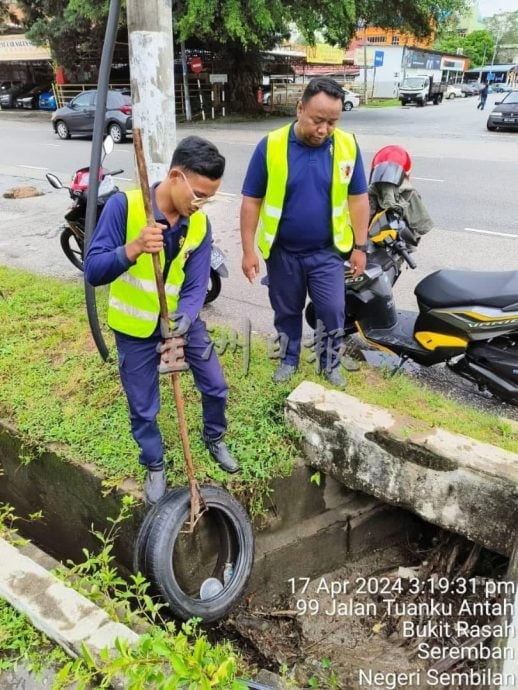 供星洲网/季候风交替期降雨频繁 市议员：情况暂受控 做好应付准备