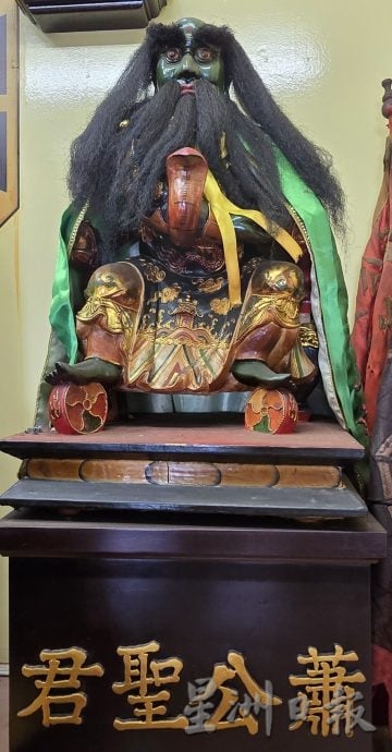 （古城第四版主文）《庙堂之旅》马六甲青山宫  全甲最大张公圣君像坐镇 护国祐民！ 