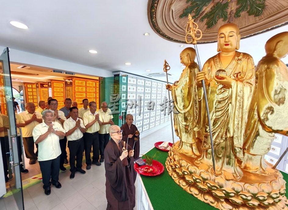 (供花城)NS芙蓉/申达央华人义山安宁阁骨灰塔正式启用