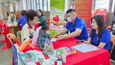 怡保精武体育会及医院  联办健康活动居民受益