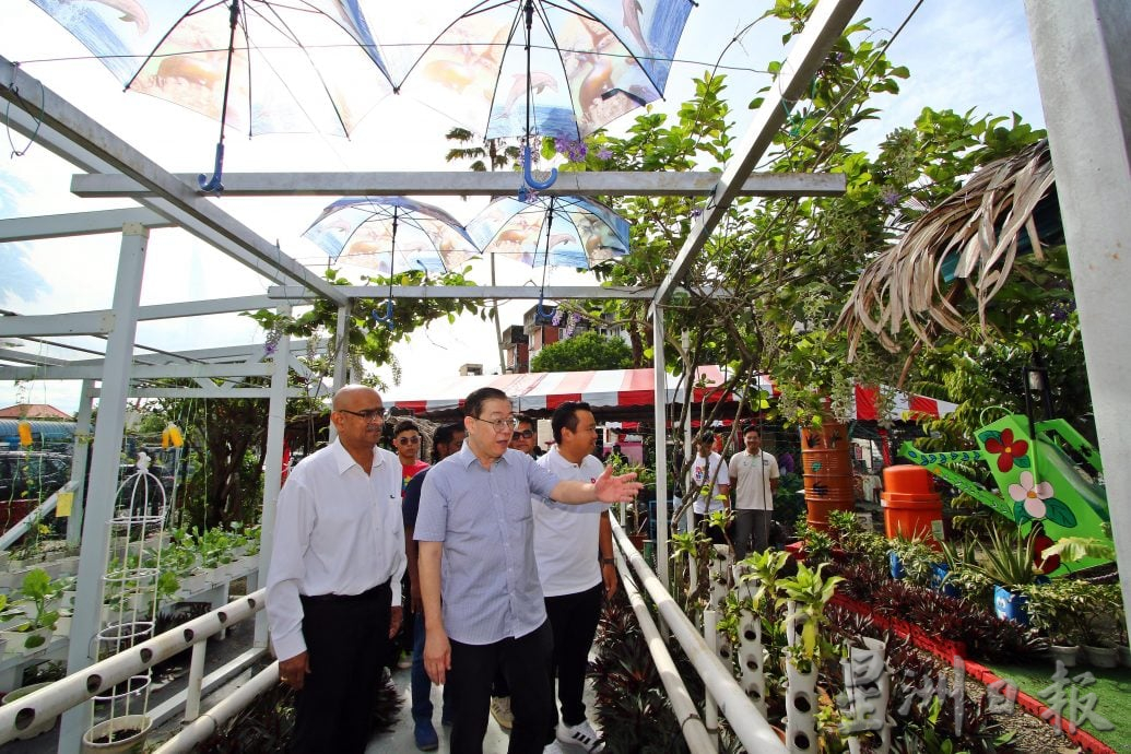 请签发（大北马）槟首个城市农耕菜园10年 林冠英争取打造温室