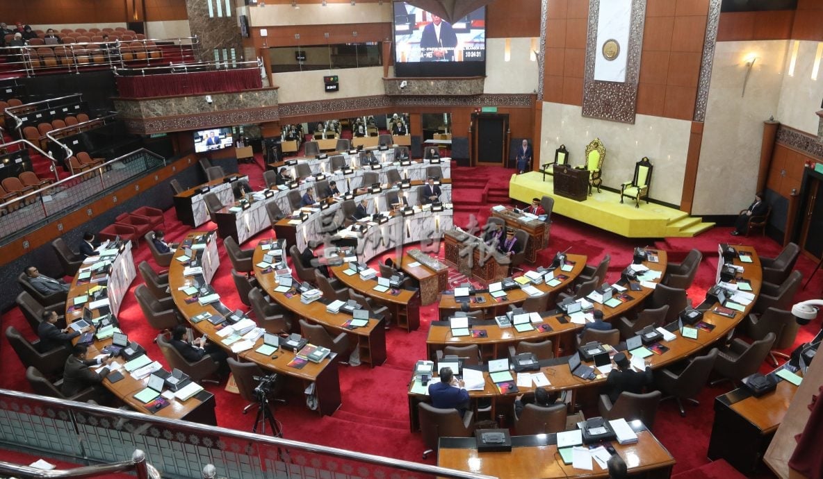 最后一则-雪州议会/雪州议会通过财案+休会/1图