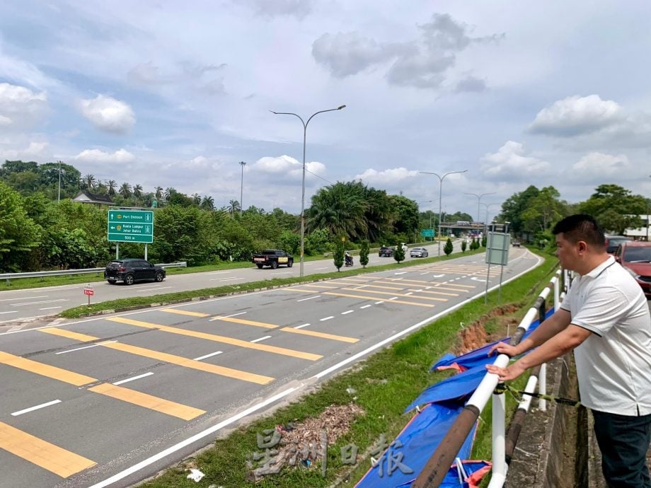 NS波德申/频密发生车祸的花园路口，提升各项安全措施保障出入居民安全
