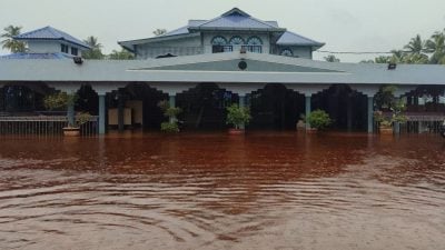 天灾管理机构：雨量过多水灾 丹玻一个月雨量2天下